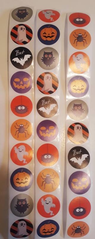 ヘ(◕。◕ヘ)*30* Halloween Stickers (#1)