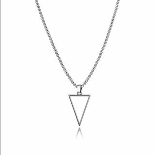 Hot Classic Pendant Necklace Men Simple Stainless Steel Link Chain Necklace For Men Jewelry Gift