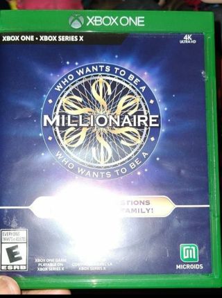 Who Wants to be a Millionaire - Microsoft Xbox One) Series X Tested And Working