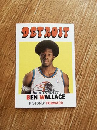 Topps- Ben Wallace