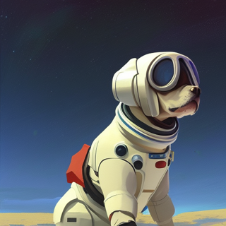 Listia Digital Collectible: Space Dog