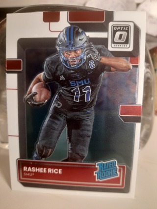 2023 Rashee Rice Chrome Donruss Rated Rookie Chiefs