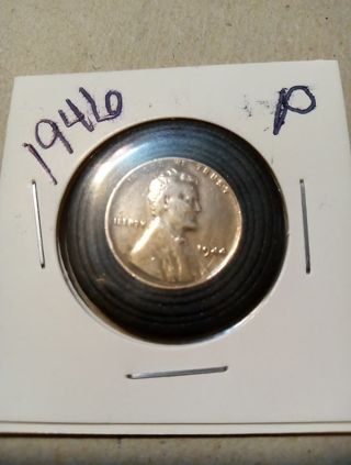 1946-P COPPER LINCOLN WHEAT PENNY'. HIGH BIDDER WINS