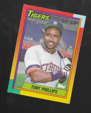 1990 TOPPS TONY PHILLIPS #95