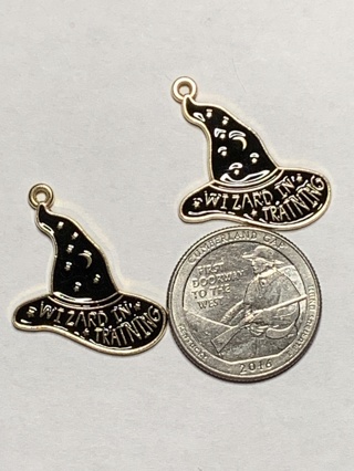 HALLOWEEN CHARMS~#4~SET OF 2 CHARMS~SET 3~FREE SHIPPING!