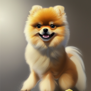 Listia Digital Collectible: Beautiful Pomeranian