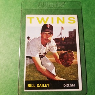 1964 - TOPPS BASEBALL CARD NO. 156 - BILL DAILEY - TWINS - EXMT+