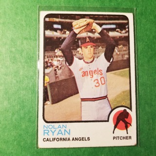 1973 - TOPPS BASEBALL CARD NO. 220 - NOLAN RYAN - ANGELS - BV = $60 - READ