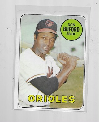 1969 TOPPS DON BUFORD #478