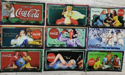 9 Coca-Cola XL Cards!