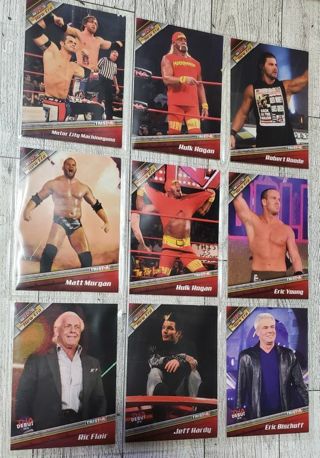 9 TNA Wrestling Cards 2010!