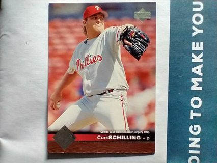 Curt Schilling Phillies Upper Deck 1997