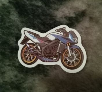 Motorcycle sticker