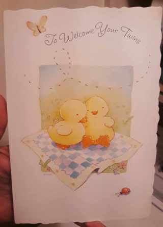 Card with Envelope (for Twins)