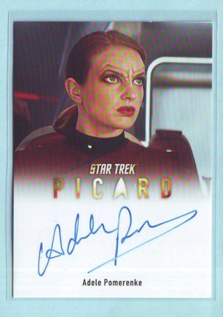 2023 Star Trek Picard Adele Pomerenke as Ensign Kemi Autograph Card #A58