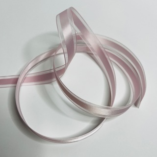 Light Pink Satin Sheer 5/8” Flexible Ribbon 