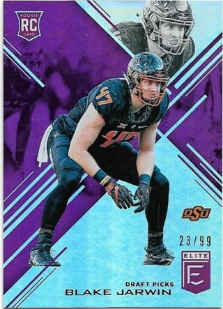 2017 PANINI ELITE BLAKE JARWIN PURPLE HOLO ROOKIE CARD 23/99