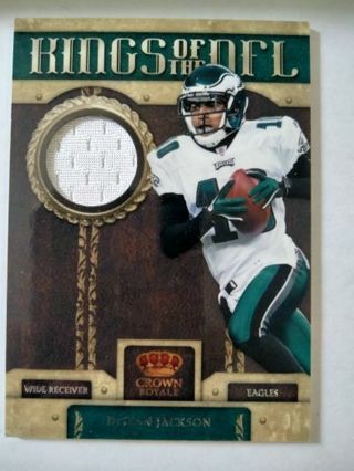 2011 desean Jackson jersey card 022/299