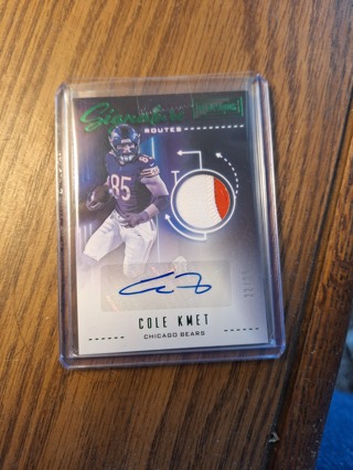 Cole Kmet RPA/25 Chicago Bears 