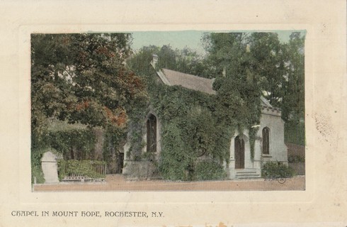 Vintage Unused Postcard: d: Chapel in Mount Hope, Rochester, NY