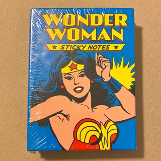 Sealed Pack of Wonder Woman Sticky Notes