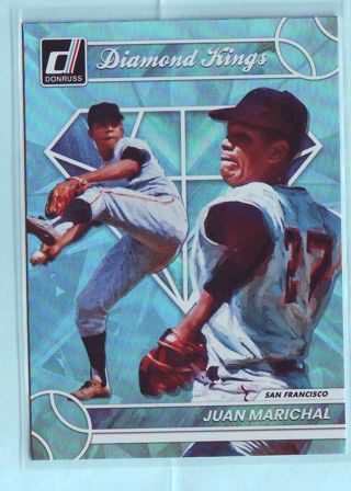 2023 Donruss Juan Marichal DIAMOND KINGS Baseball Card # 26 Giants