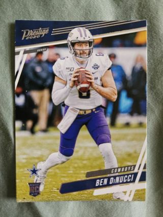 2020 Panini Prestige Rookie Ben DiNucci