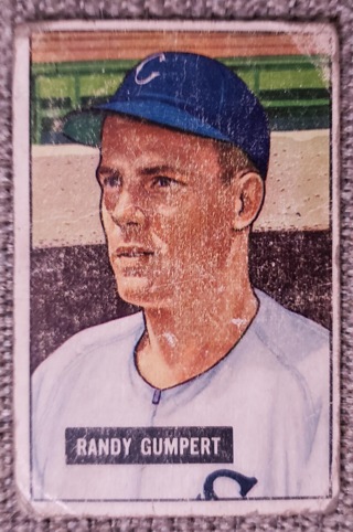 1951 Bowman Randy Gumpert #59