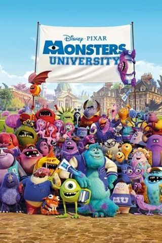 Monsters University (HDX) (Movies Anywhere) VUDU, ITUNES, DIGITAL COPY