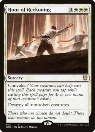 2023 MTG Hour of Reckoning Phyrexia: All Will Be One Commander 075 Rare