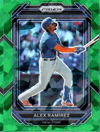 2023 Panini Prizm Alex Ramirez Green Ice