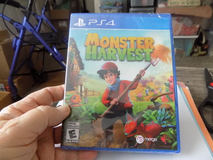 NIP Mint, Sealed PS4 Monster Harvest