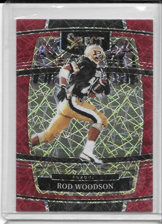 Rod Woodson 2022 Select Draft Prizms Red Laser #58