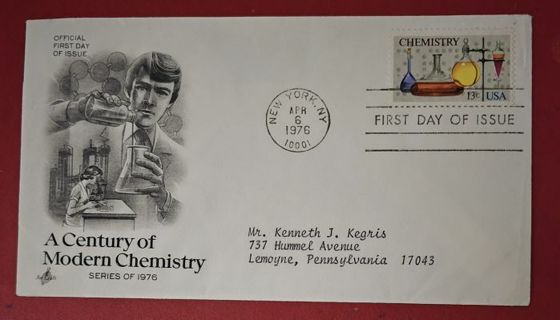 One Chemistry First Day Cover