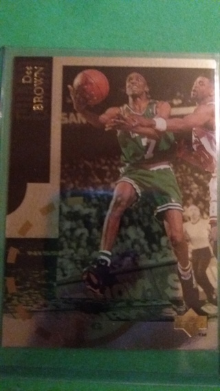 doc brown basketball card free shipping