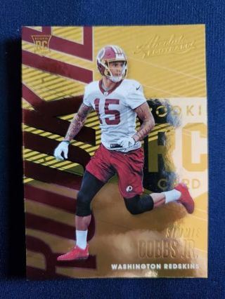 2018 Panini Absolute Rookie Simmie Cobbs Jr.