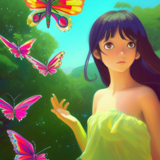 Listia Digital Collectible: Butterflies in Art