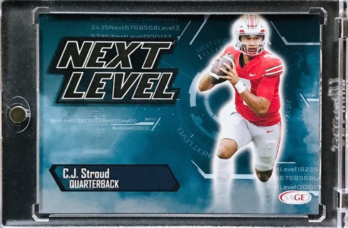 CJ Stroud RC - 2023 SAGE HIT NL #81 - Ohio State Buckeyes [AA169]