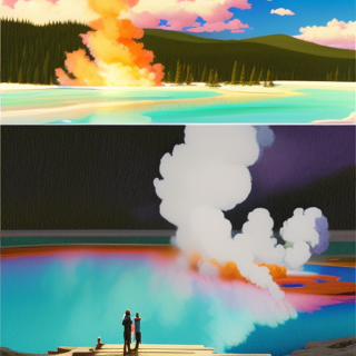 Listia Digital Collectible: Grand Prismatic Spring Yellowstone