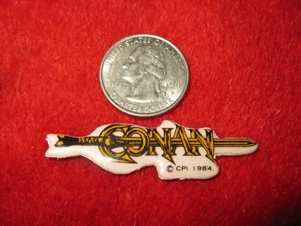 1984 Marvel Comics Conan The Destroyer Refrigerator Magnet: Logo