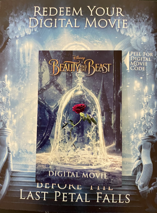 Beauty and the Beast Digital Code