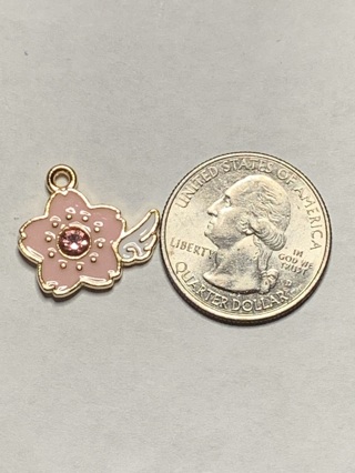 FLOWER CHARM~#50~1 CHARM ONLY~FREE SHIPPING!