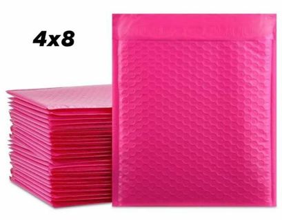 ✏ 50 "4×8" BUBBLE POLY MAILERS✝️