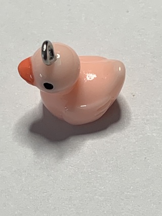 ♥BABY DUCK CHARM~#3~BABY PINK~FREE SHIPPING♥