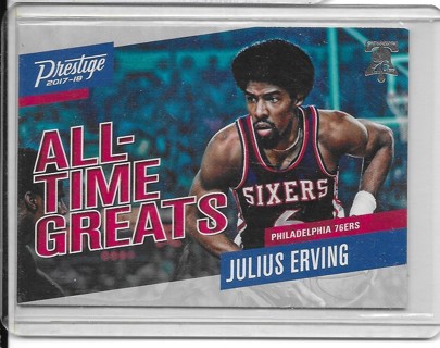 Julius Erving 2017-18 Prestige All Time Greats #4