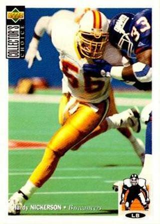 Tradingcard - NFL 1994 Collector's Choice #249 - Hardy Nickerson - Tampa Bay Buccaneers