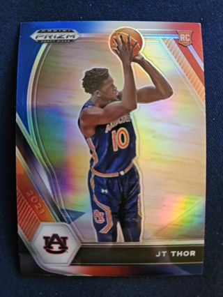 2021 Panini Prizm Draft Picks R/W/B Prizm JT Thor