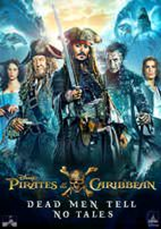 Pirates of the Caribbean: Dead Men Tell No Tales "HDX" Digital Movie Code Only UV ~ Vudu ~ MA