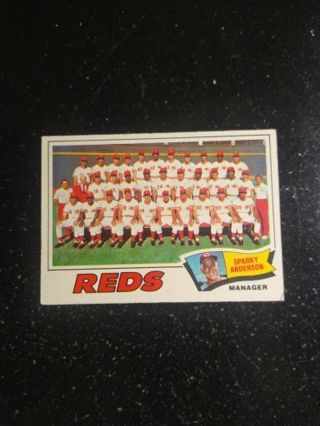 1977 Topps Cincinnati Reds