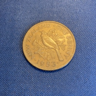 NEW ZEALAND One Penny – 1953